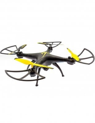 Stor radiostyrd drönare 380mm, kamera, 6-axlat gyro - silverlit spyracer