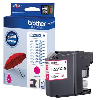Brother bläckpatron LC-225XLM XL Magenta