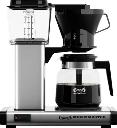 Moccamaster HB kaffebryggare 59756 (silver)