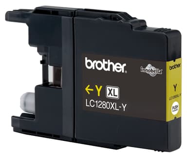 Brother bläckpatron LC1280XLY XL Gul