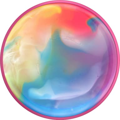 Popsockets Luxe mobilhållare (swirl rainbow)