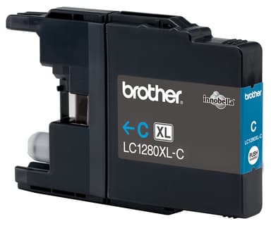 Brother bläckpatron LC1280XLC XL Cyan