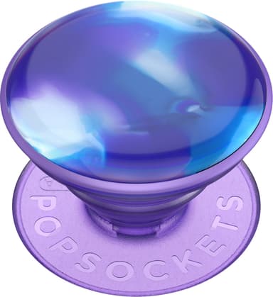 Popsockets Luxe mobilhållare (swirl blurple)