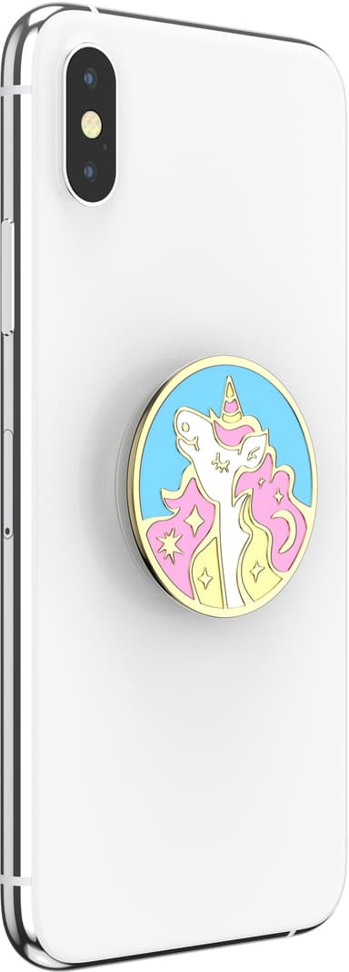 Popsockets Premium mobilhållare (enamel mane event pink)