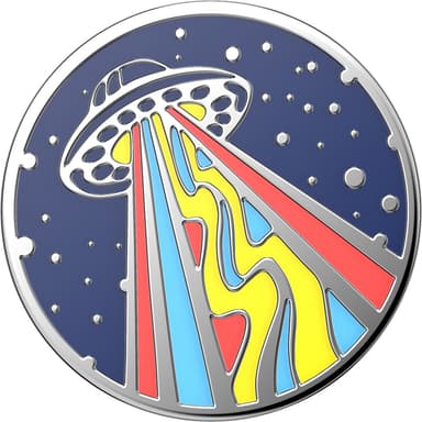 Popsockets Premium mobilhållare (enamel outta this world navy)