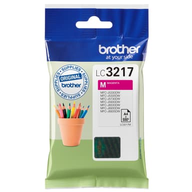 Brother bläckpatron LC-3217M Magenta