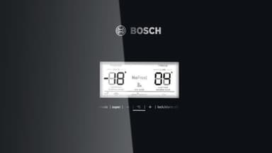Bosch Kombinerad kyl/frys KGN39LBE5 (svart)