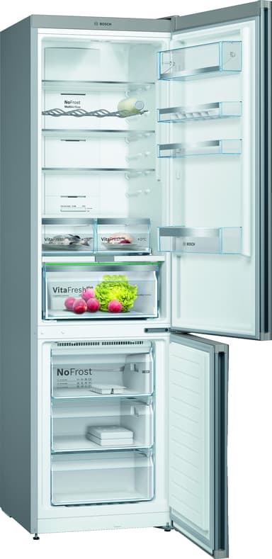 Bosch Kombinerad kyl/frys KGN39LBE5 (svart)