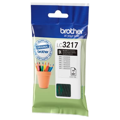 Brother bläckpatron LC-3217BK Svart