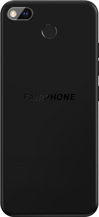 Fairphone 3 Plus smartphone (svart)