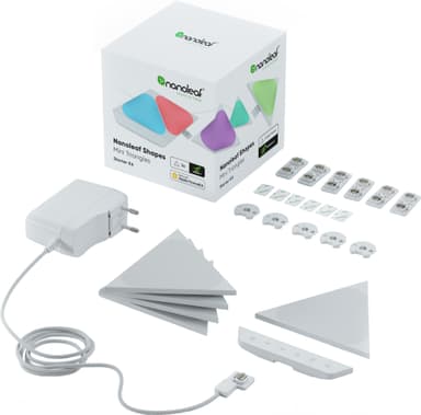 Nanoleaf Shapes Mini Triangles startkit (5 paneler)