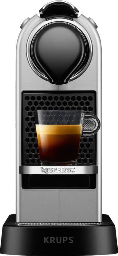 NESPRESSO® CitiZ kaffemaskin av Krups, Silver