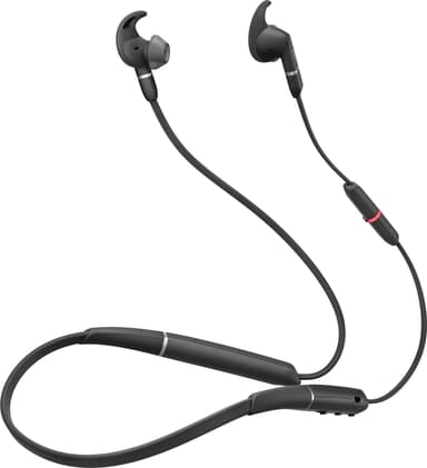Jabra Evolve 65e trådlösa inear hörlurar Elgiganten Elgiganten
