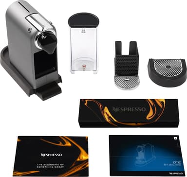 NESPRESSO® CitiZ kaffemaskin av Krups, Silver
