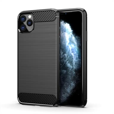 SKALO iPhone 11 Pro Armor Carbon Stöttåligt TPU-skal - Blå