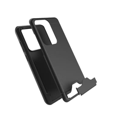 Samsung S20 ULTRA | Armor skal | Korthållare - Silver