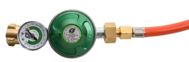Gasregulator inklusive säkerhetsmanometer 1,1 m SE