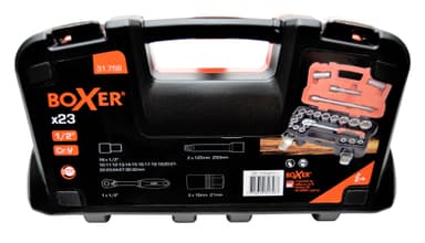 Hylsnyckelsats 1/2"-23 delar