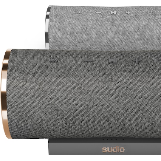 Sudio Femtio trådlös portabel högtalare (antrasit/koppar)