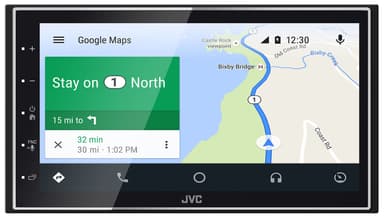 JVC Double DIN Dab+ mediamottagare KW-M745DBT