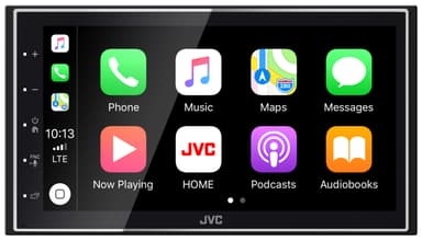 JVC Double DIN Dab+ mediamottagare KW-M745DBT