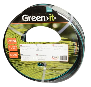 Trädgårdsslang 5 lager 1/2" – 25 meter