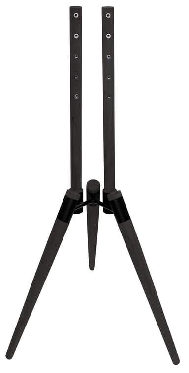TV-stativ 37-70" - svartbetsad ek