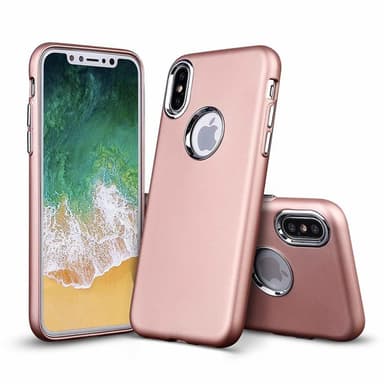 iPhone Xs Max | TPU-Skal Metallknappar - Svart