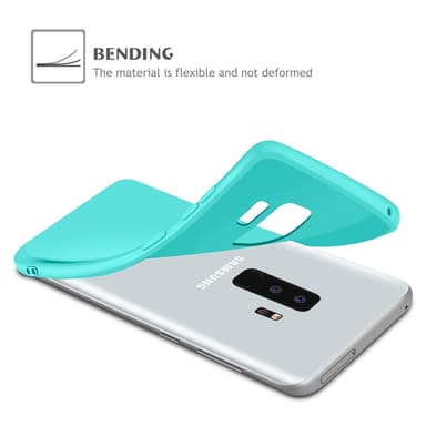 SKALO Samsung S9 Ultratunn TPU-Skal - Röd
