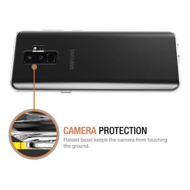 Transparent Silikon TPU-Skal till Samsung S9