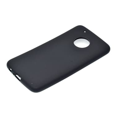 Moto G5 PLUS Ultratunn Silikonskal - Svart