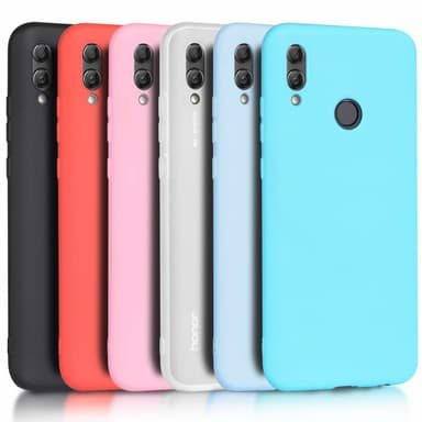 Huawei P Smart 2019 Ultratunn Silikonskal - Röd