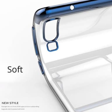 Design TPU-skal Electro Plating till Huawei P30 - Guld