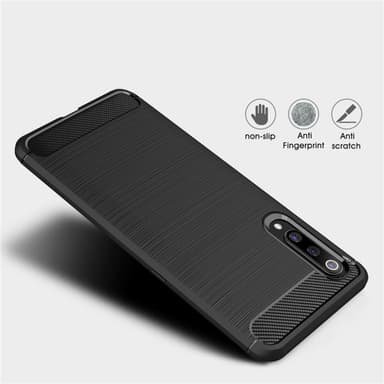 Stöttåligt Armor Carbon TPU-skal Xiaomi Mi 9 - Svart