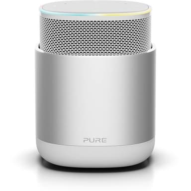 PURE Högtalare DiscovR Silver/Vit
