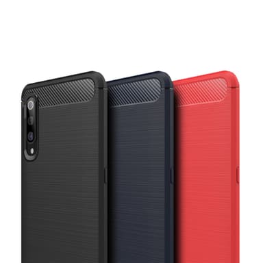 Stöttåligt Armor Carbon TPU-skal Xiaomi Mi 9 - Svart