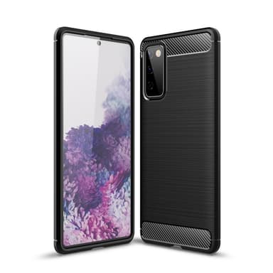 Samsung Galaxy S20 FE Karbon fiber Skal - Svart