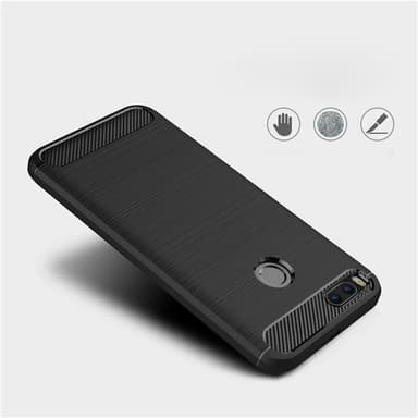 Stöttåligt Armor Carbon TPU-skal Xiaomi Mi A1 - Grå