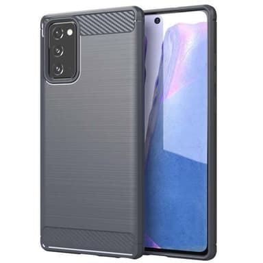 Stöttåligt Armor Carbon TPU-skal Samsung Note 20 - Svart