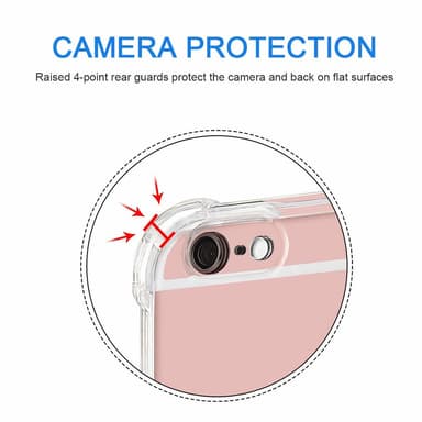 SKALO iPhone 6/6S Extra strong TPU-skal
