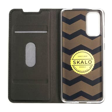 SKALO Samsung S20 Plånboksfodral Ultratunn design - Guld