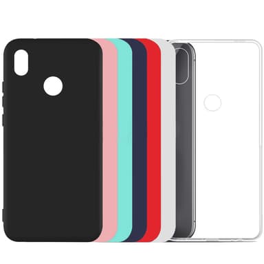 Huawei P20 Lite Ultratunn Silikonskal - Vit
