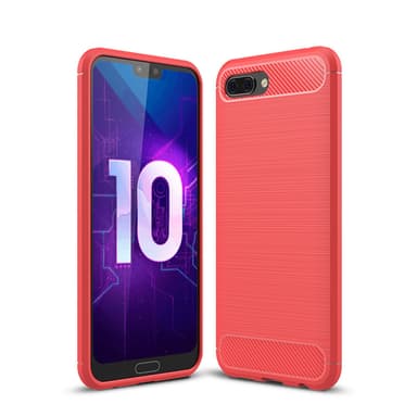 Stöttåligt Armor Carbon TPU-skal Honor 10 - Röd