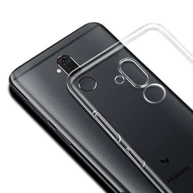Transparent Silikon TPU-Skal till Huawei Mate 20 Lite