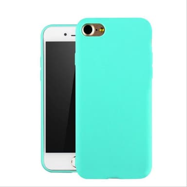 SKALO iPhone 7/8 Ultratunn TPU-Skal - Turkos