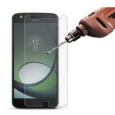 2-PACK Härdat glas Moto Z Play