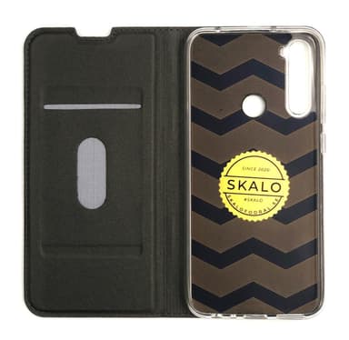 SKALO Xiaomi Redmi Note 8T Plånboksfodral Ultratunn design - Guld