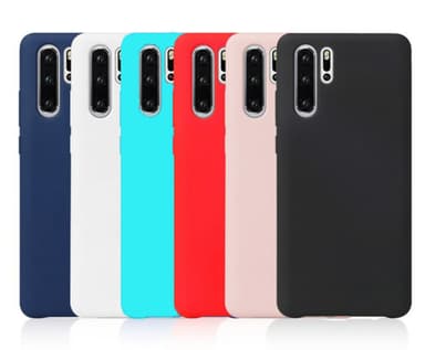 SKALO Huawei P30 Pro Ultratunn TPU-Skal - Blå