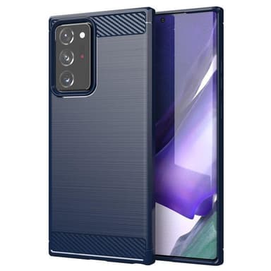 Stöttåligt Armor Carbon TPU-skal Samsung Note 20 Ultra - Blå