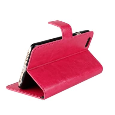 Plånboksfodral i PU-Läder till iPhone 6/6S - Cerise